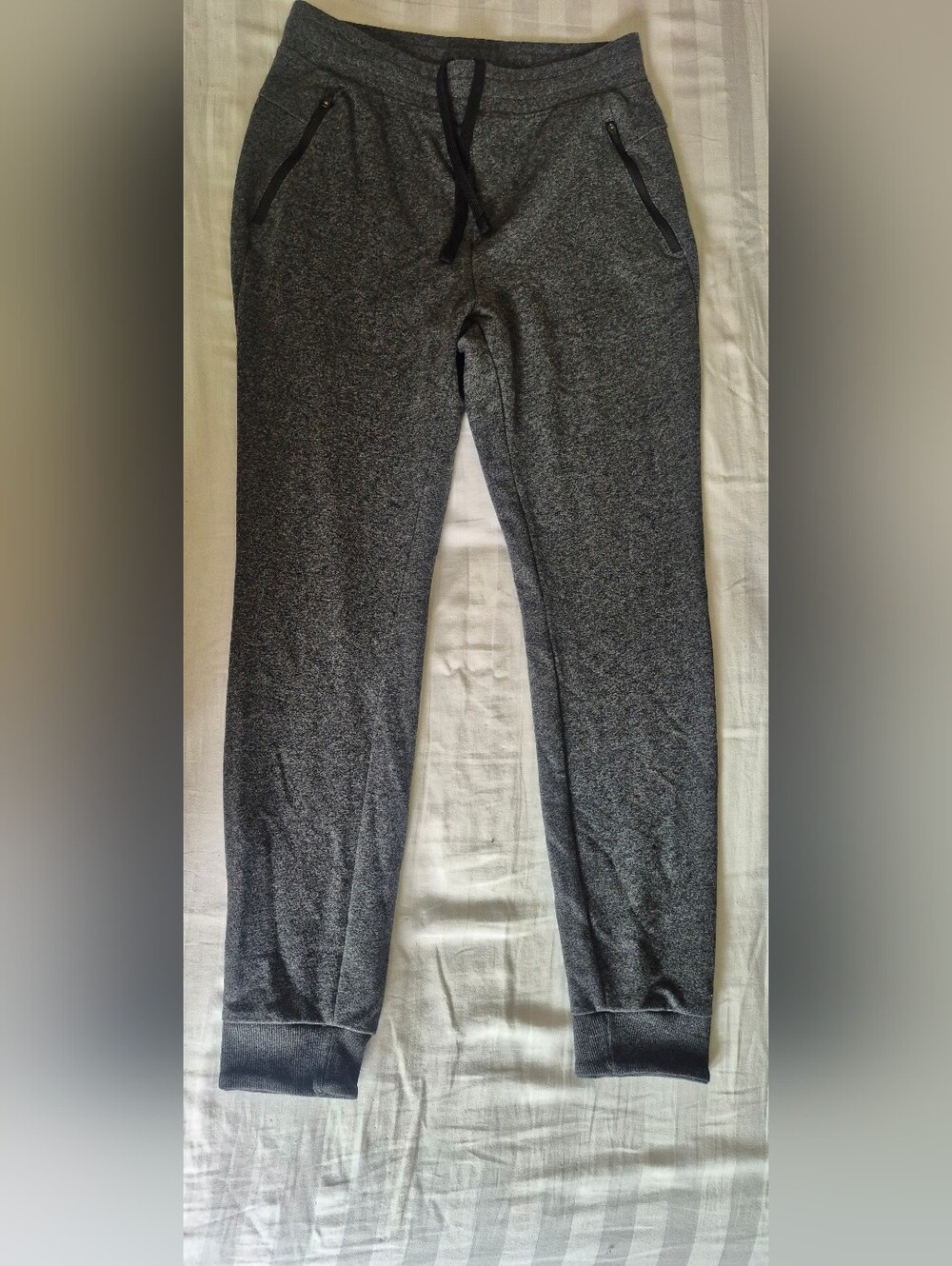 Women's Dark Gray Jogger Track Pants - Comfortable Casual Fit